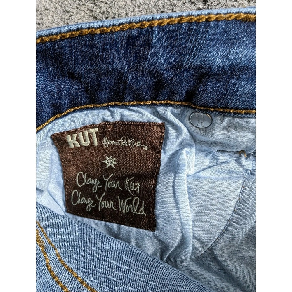 Kut from the Kloth Straight Leg Jeans - Medium Blue Wash - Picture 7 of 14